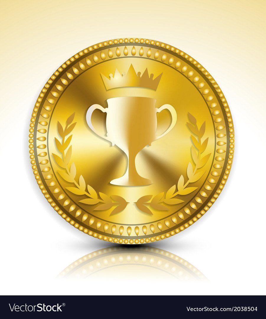 Золотая медаль победителя