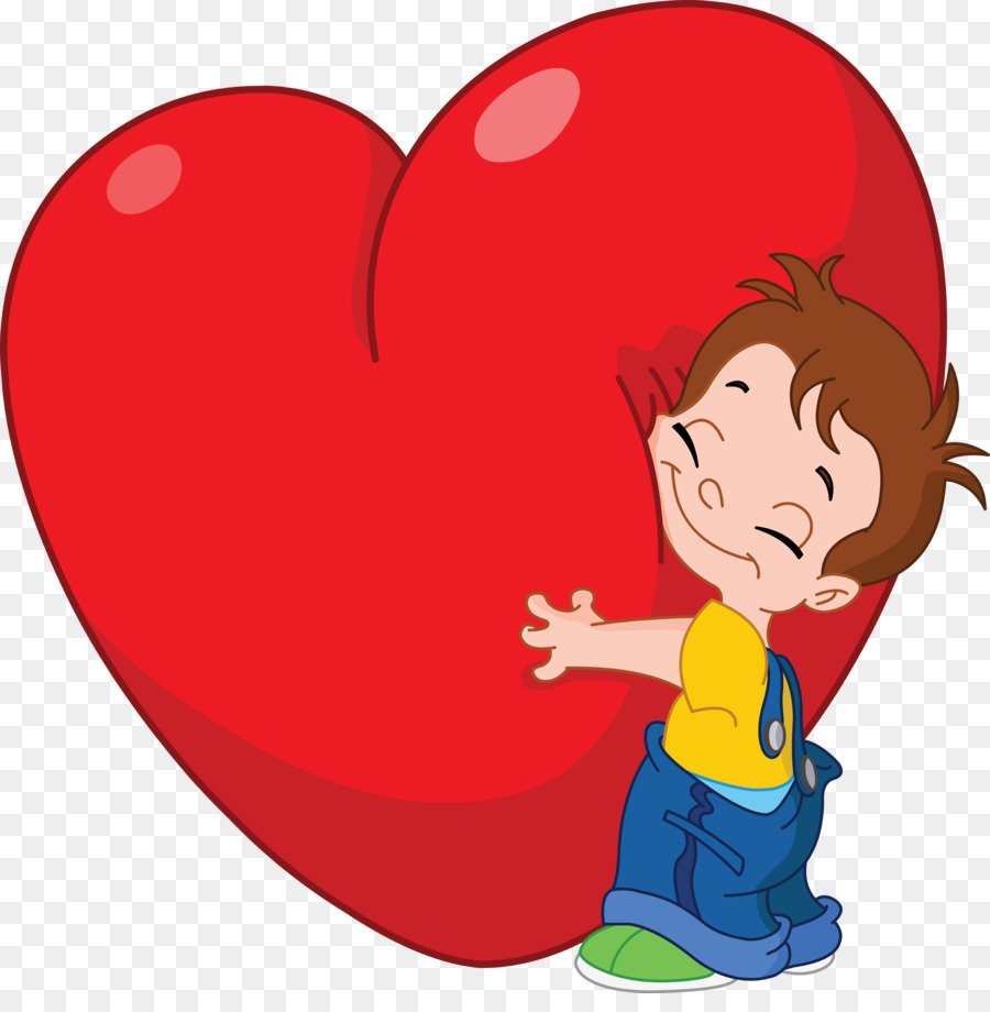 Мальчик с сердечком