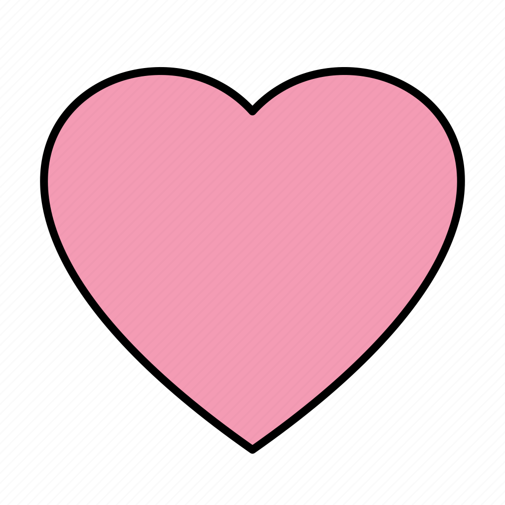 Розовые сердечки