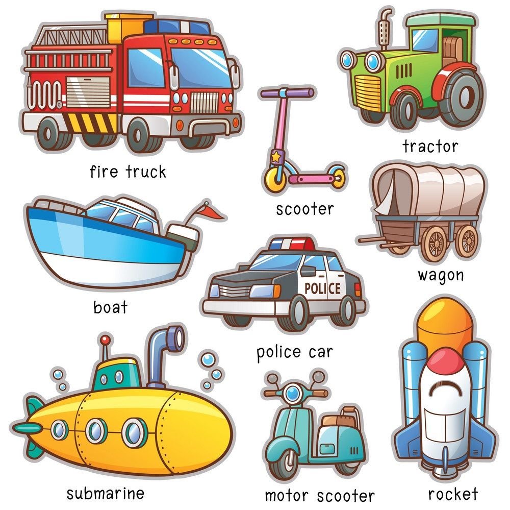 Грузовой транспорт на английском