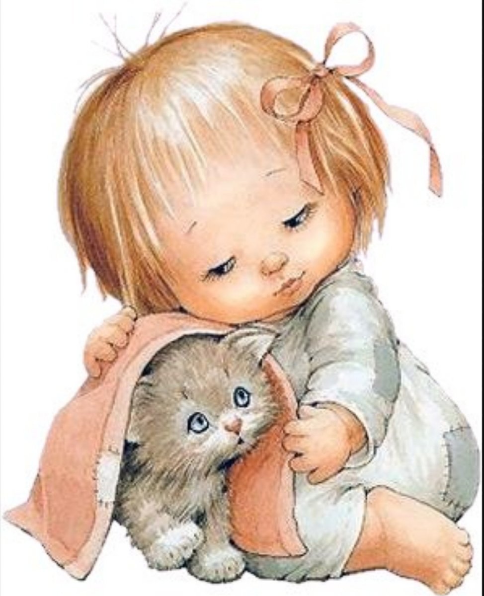 Детки художницы Ruth Morehead