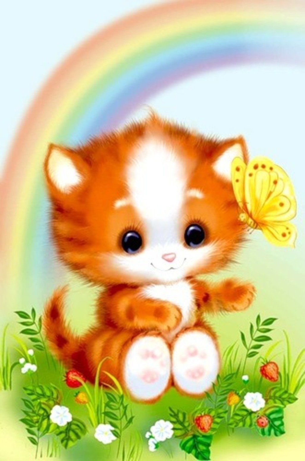 Открытки со зверюшками для детей