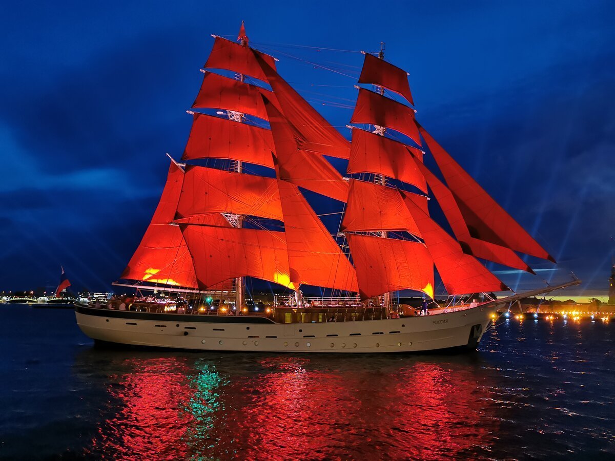 Алые паруса шведский парусник