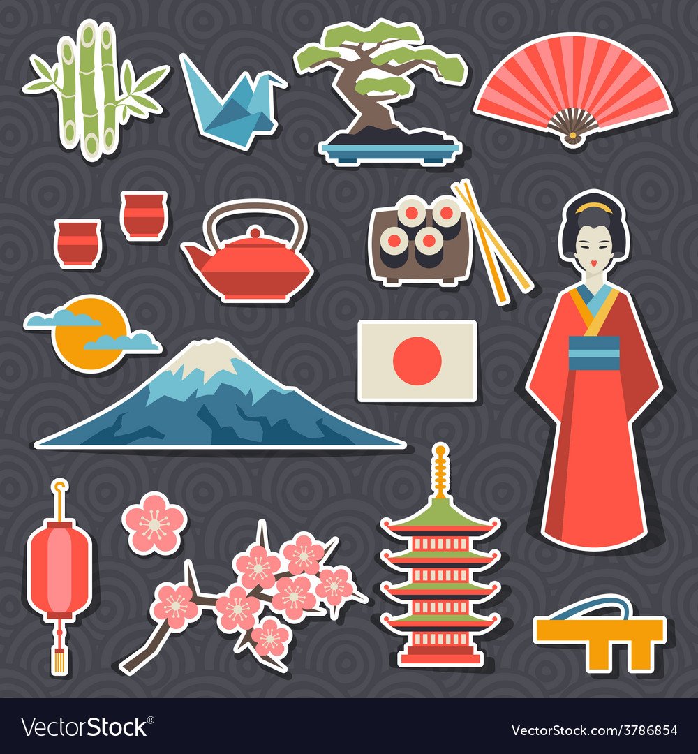 Предметы символы Японии