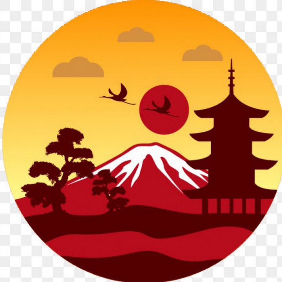 Логотип в японском стиле