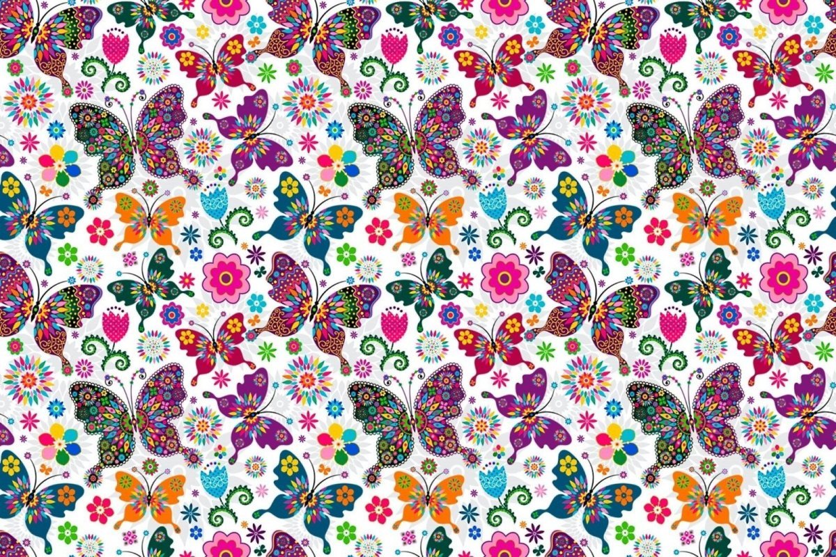 Цветные узоры