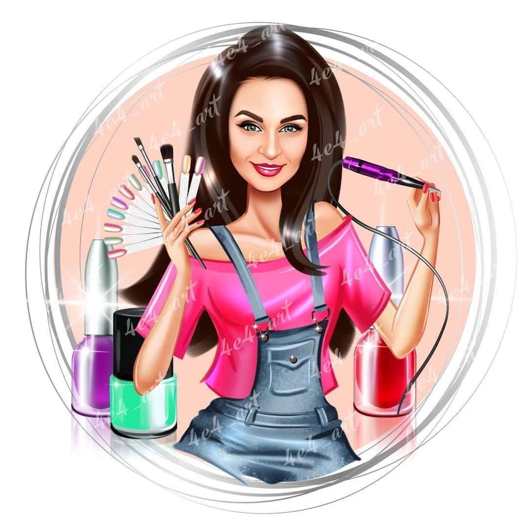 Салон красоты девушка