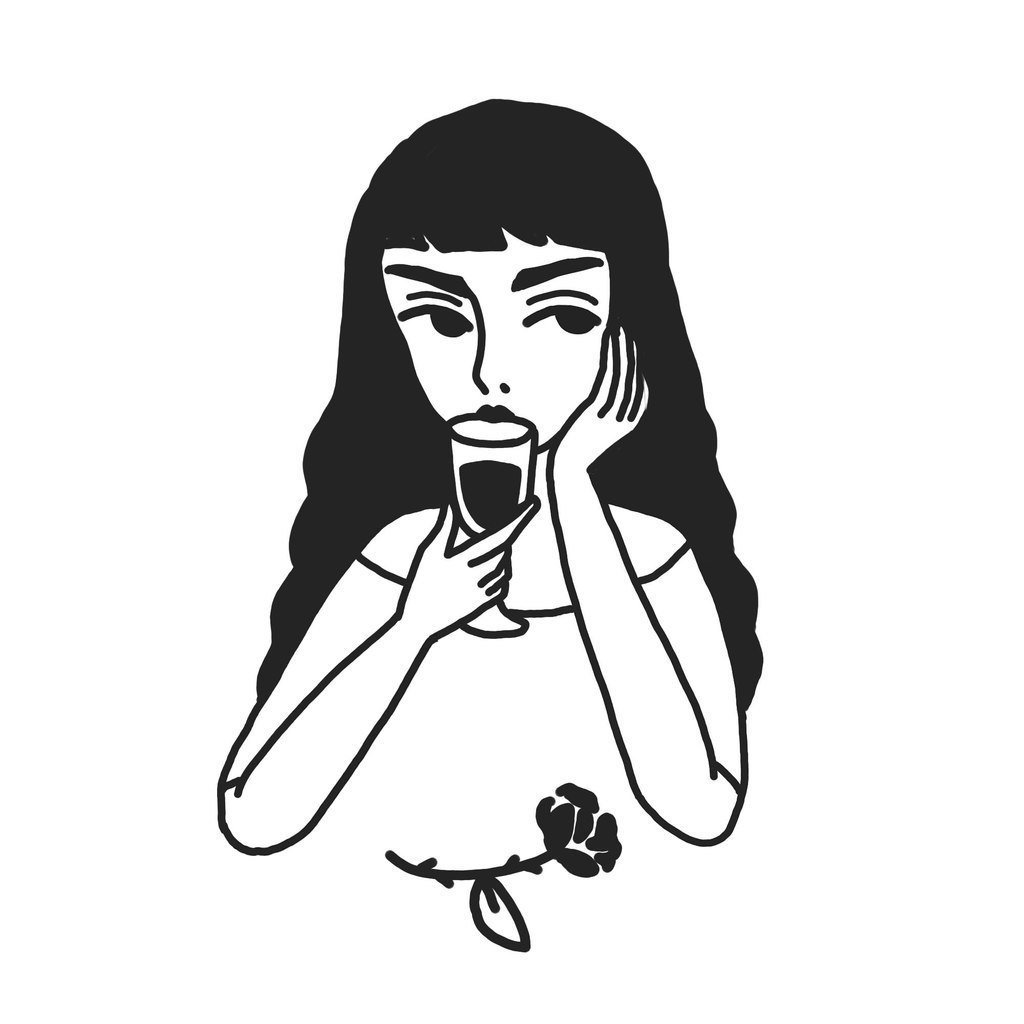 Открытка Минимализм стильная