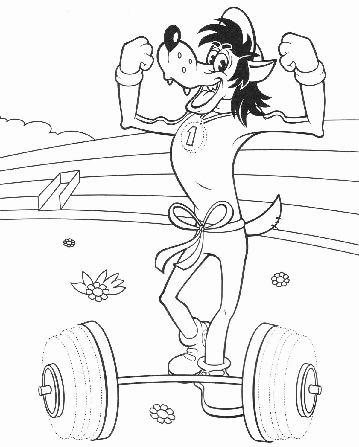 Поэтапное рисование ну погоди