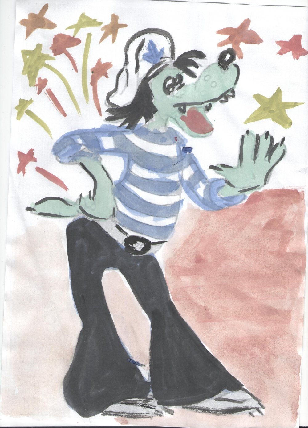 Волк из ну погоди раскраска