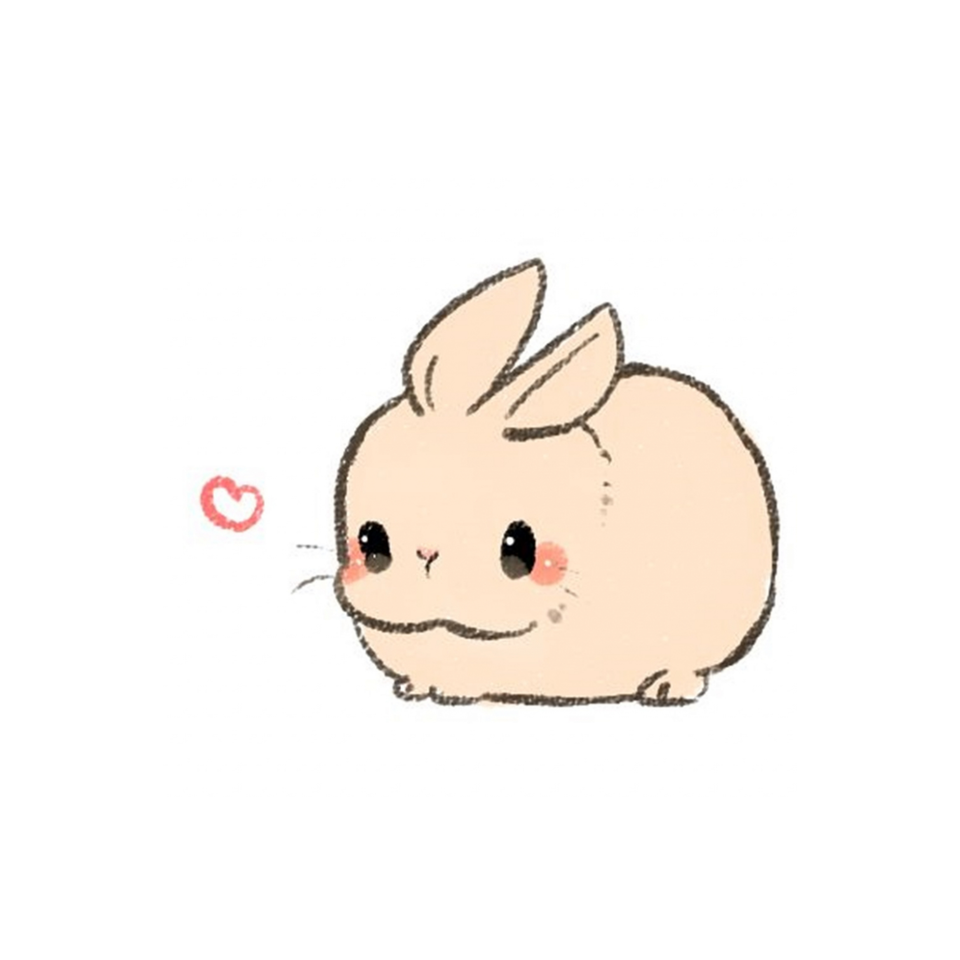 Кролик рисунок