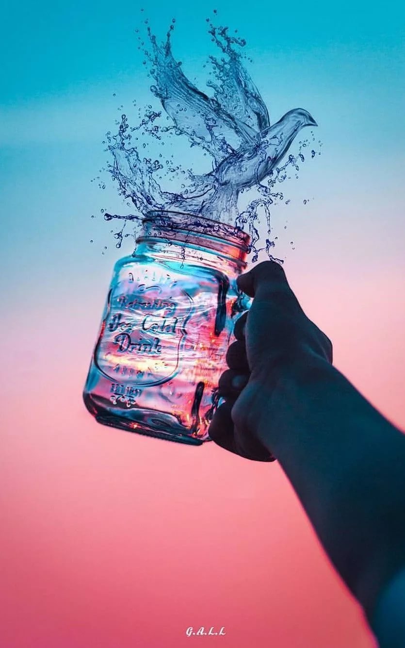 Креативные обои на телефон