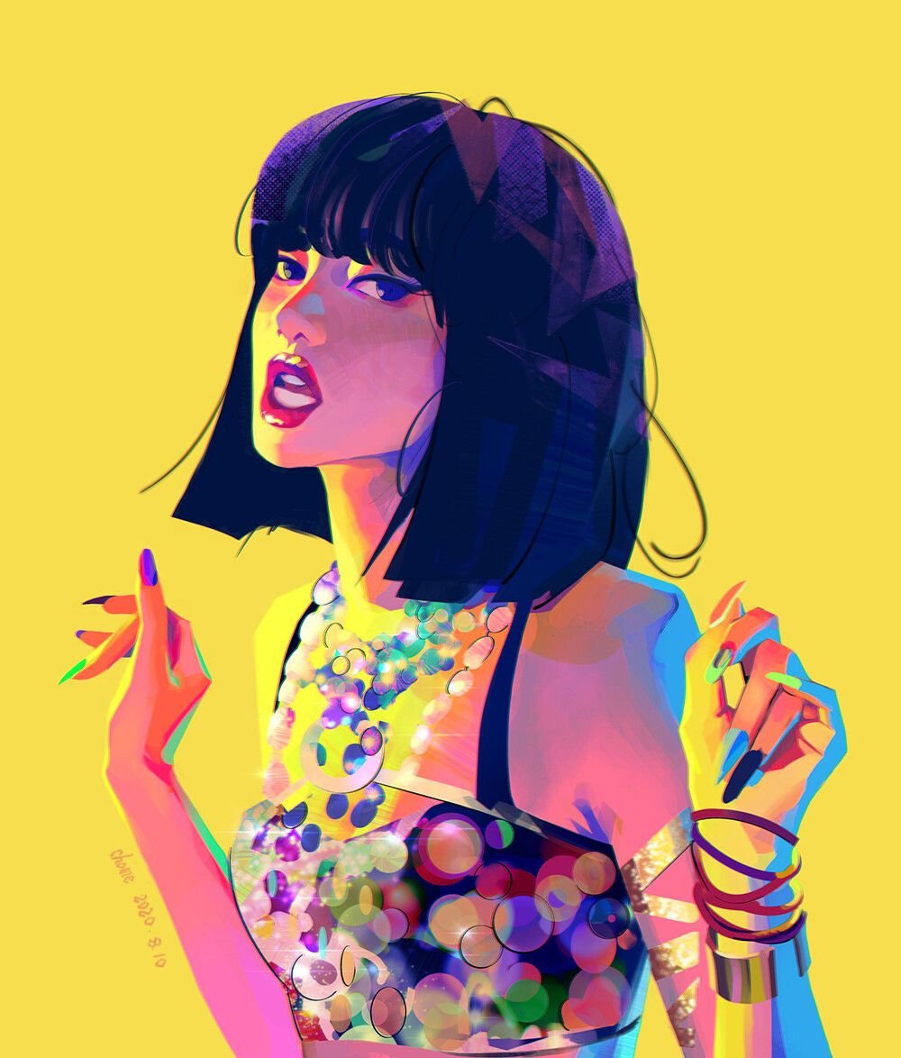 Арт BLACKPINK Lisa