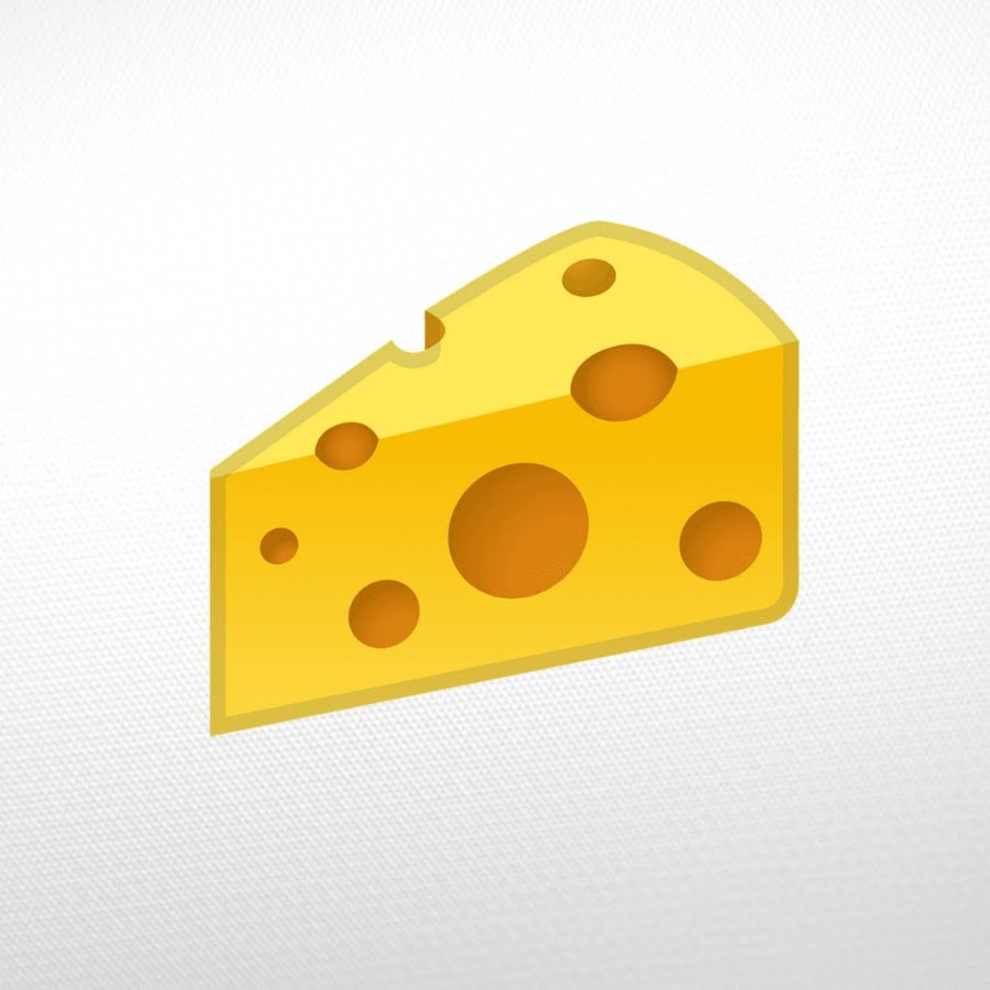 Кусочек сыра для бутерброда