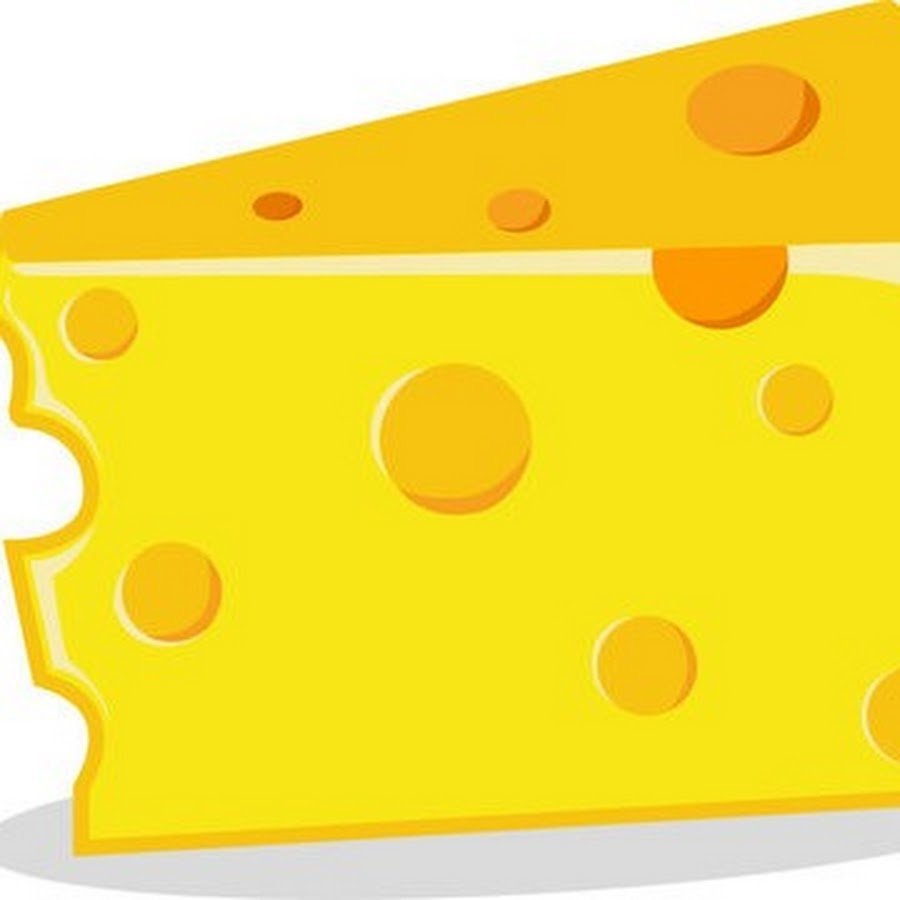 Объемный кусок сыра