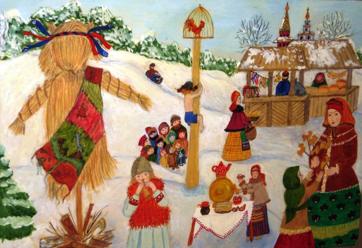Картинки на тему масленица для дошкольников