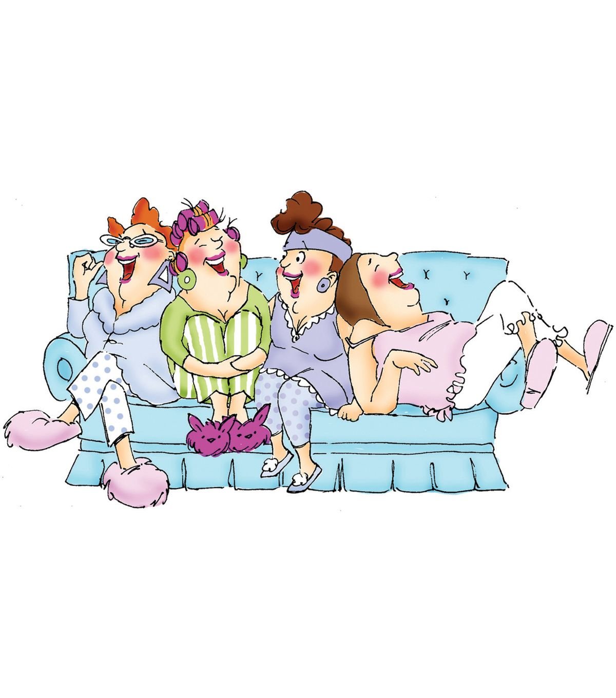 Смешная Пижамная вечеринка