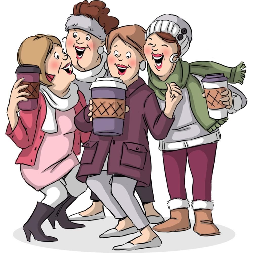 Девичник рисунок