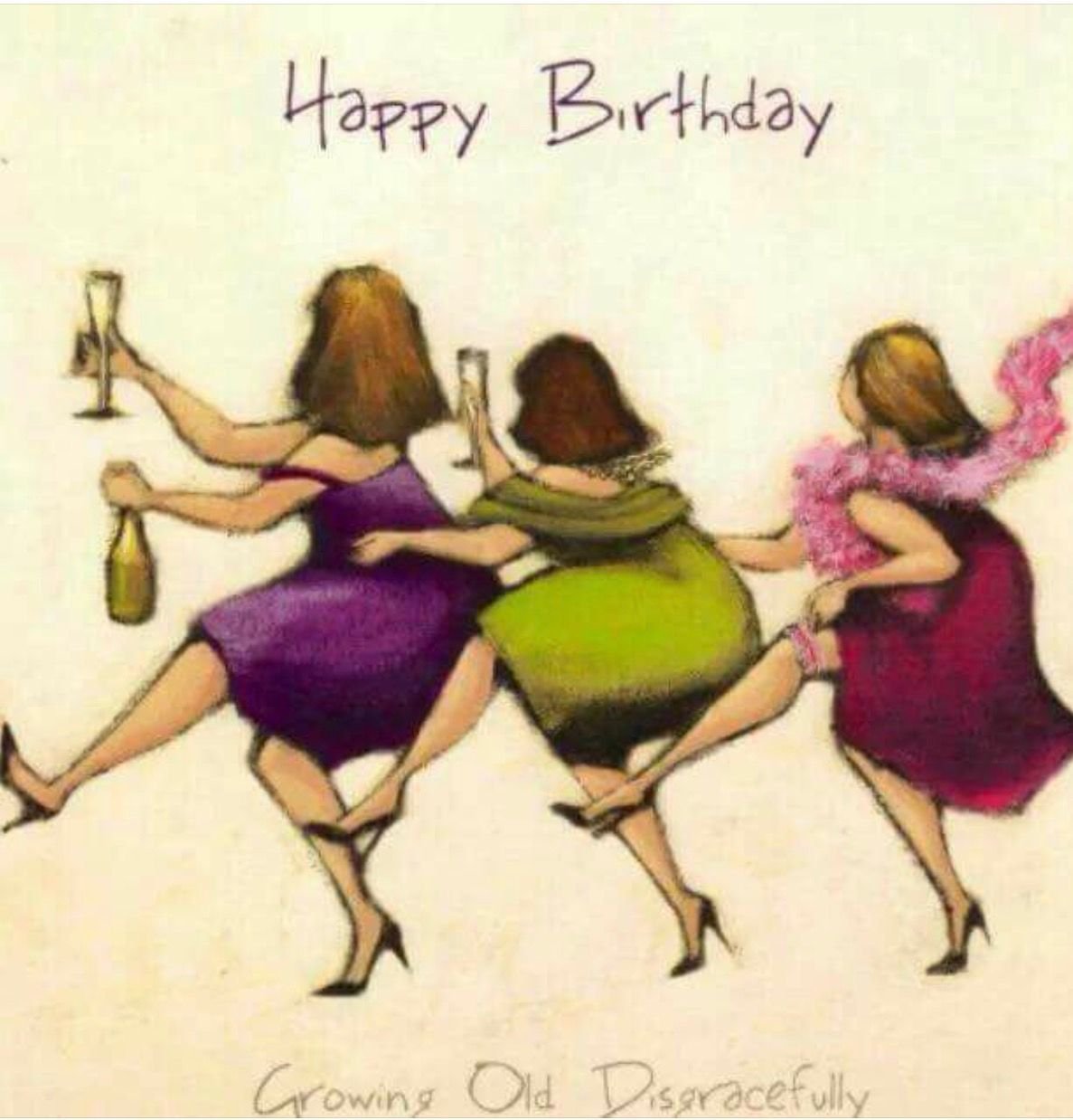 Три девицы смешные