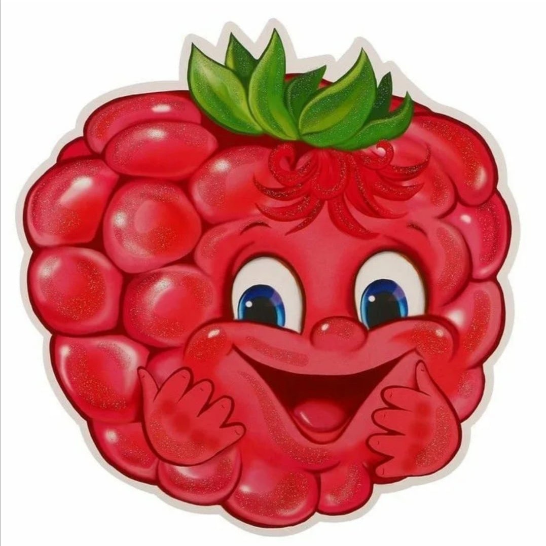 Наклейки "фрукты"