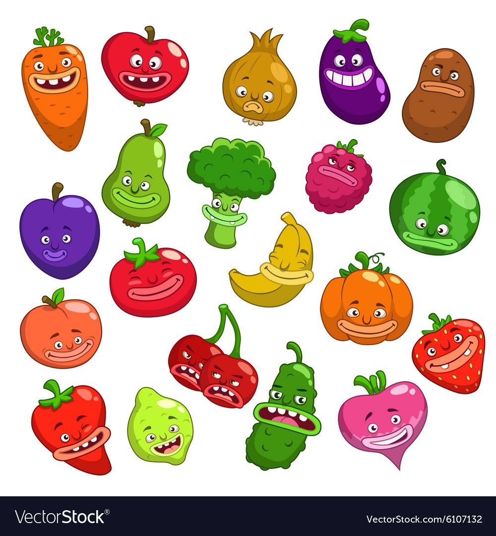 Веселые овощи