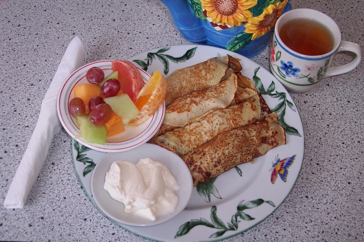 Обычный домашний завтрак