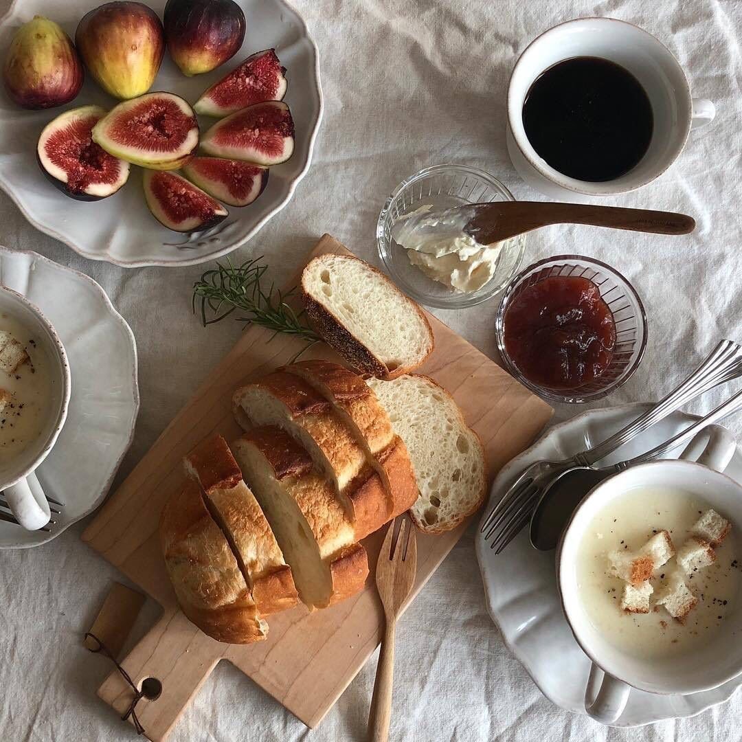 Вкусный завтрак Эстетика