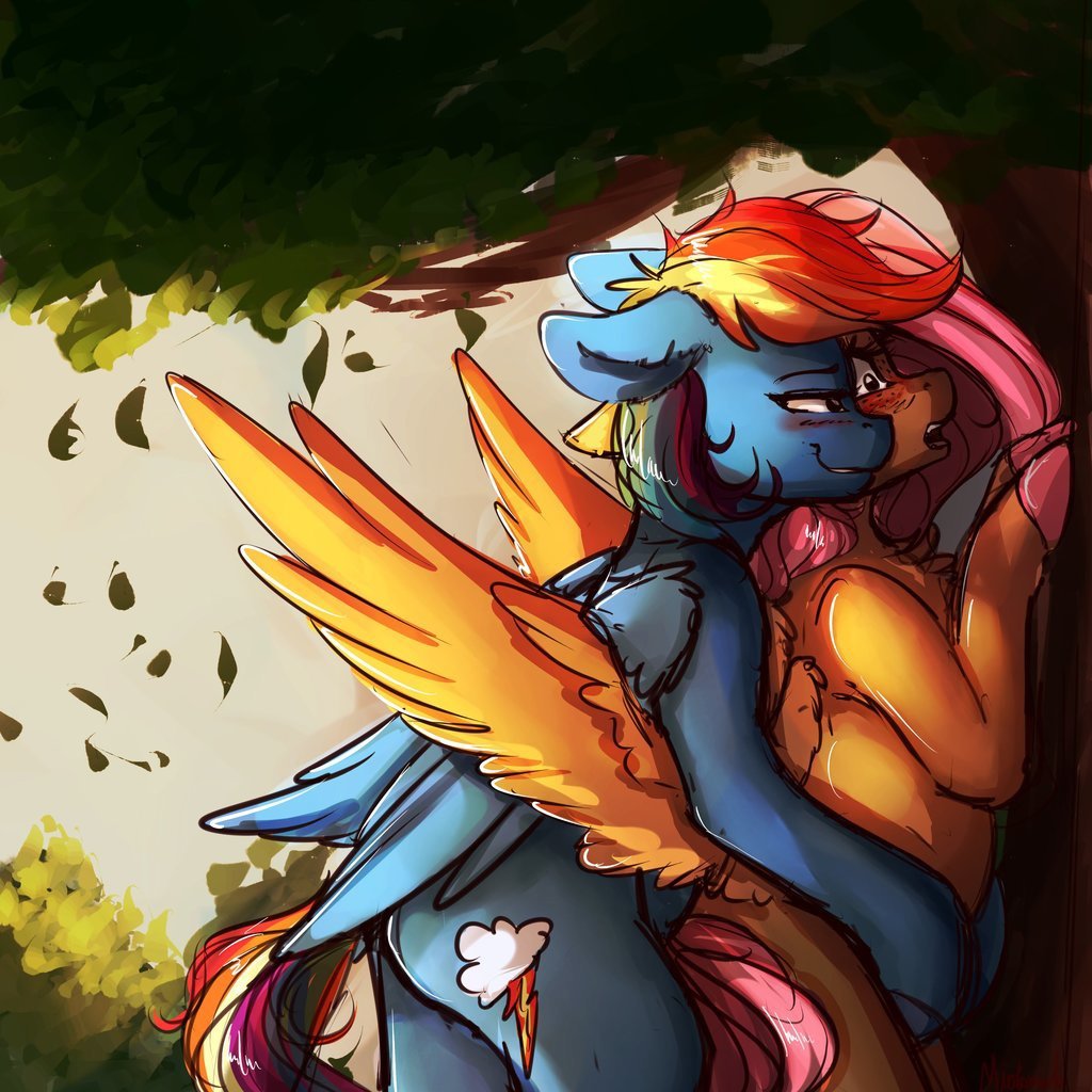 Шип Рейнбоу Дэш и Искорка