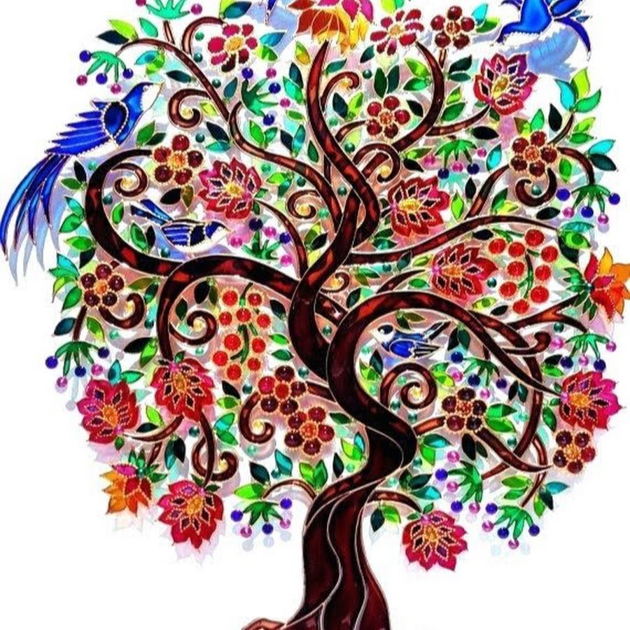 "Tree of Life" ("дерево жизни") by degree