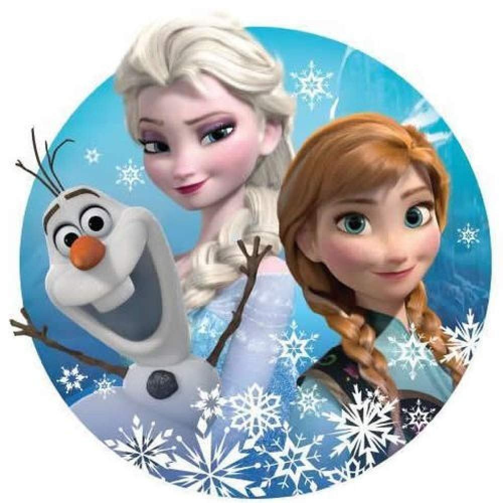 Сахарная печать Эльза Анна и Олаф