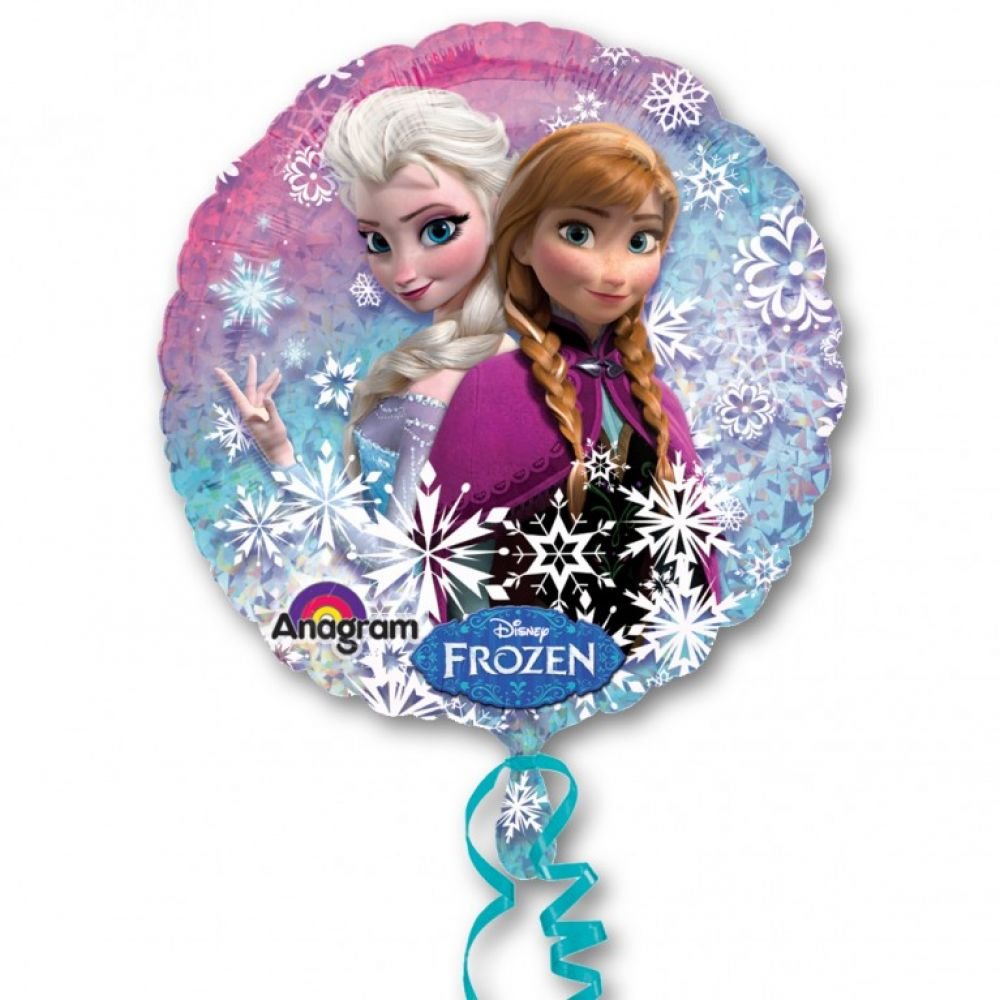 Фроузен Эльза в сердце на торт