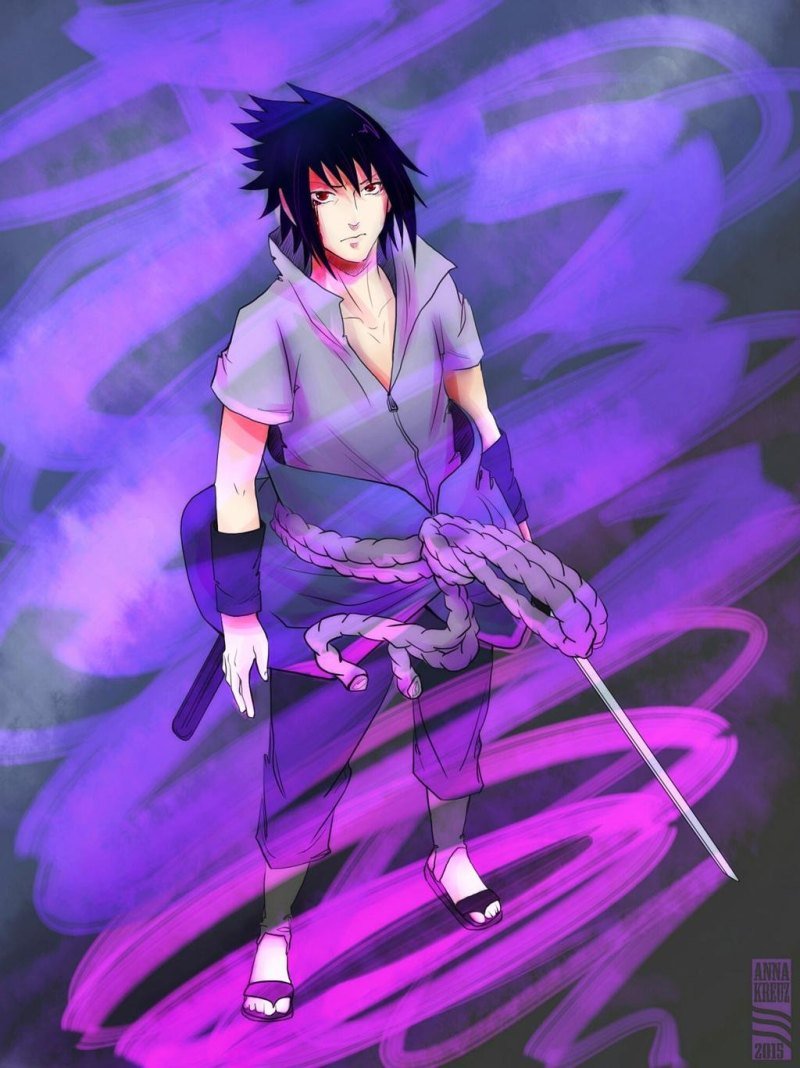 Саске Учиха взрослый