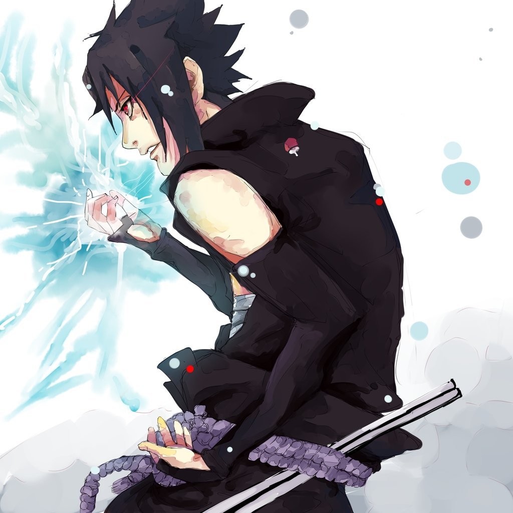 Аниме Наруто Саске Учиха