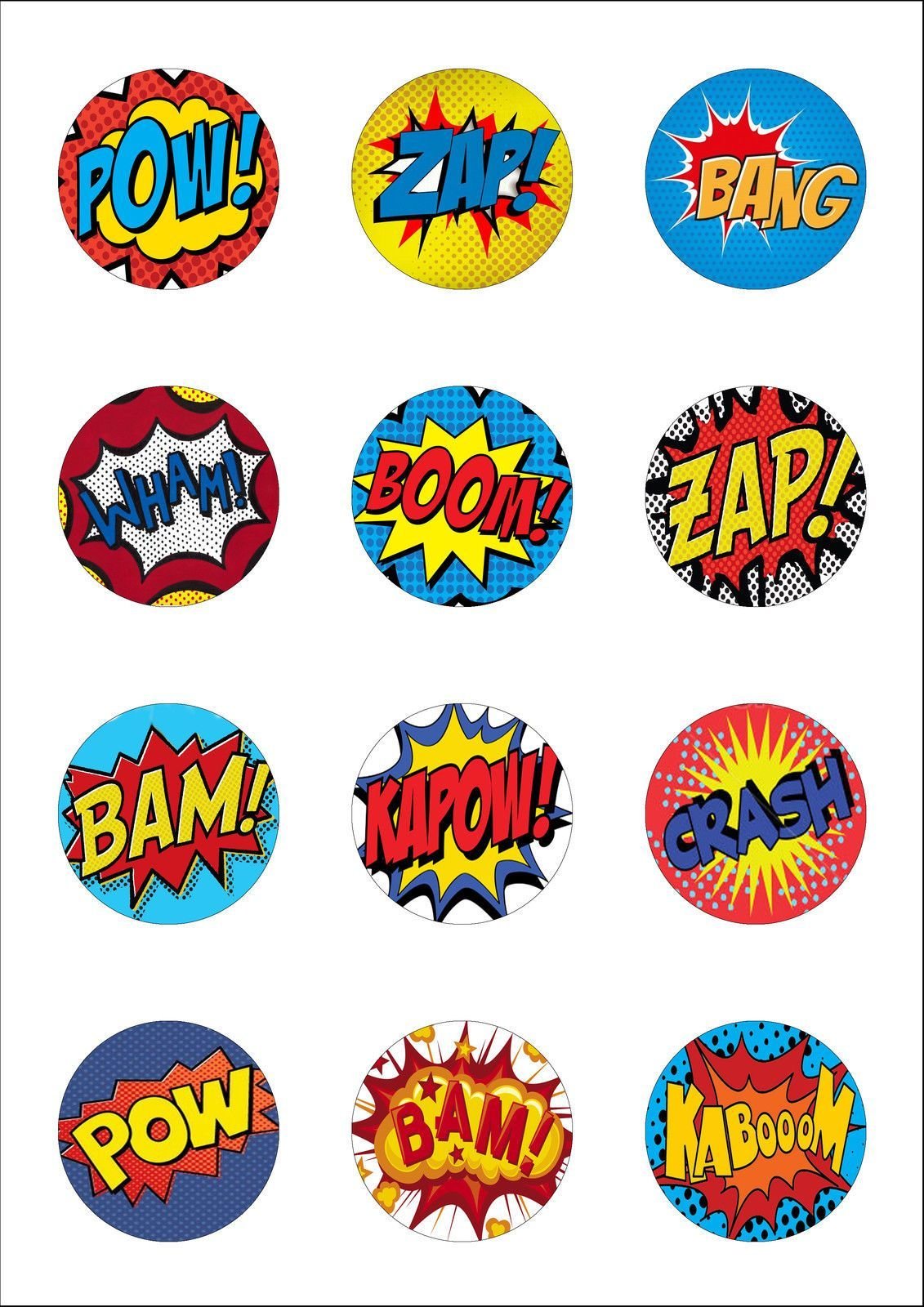 День рождения в стиле комиксов