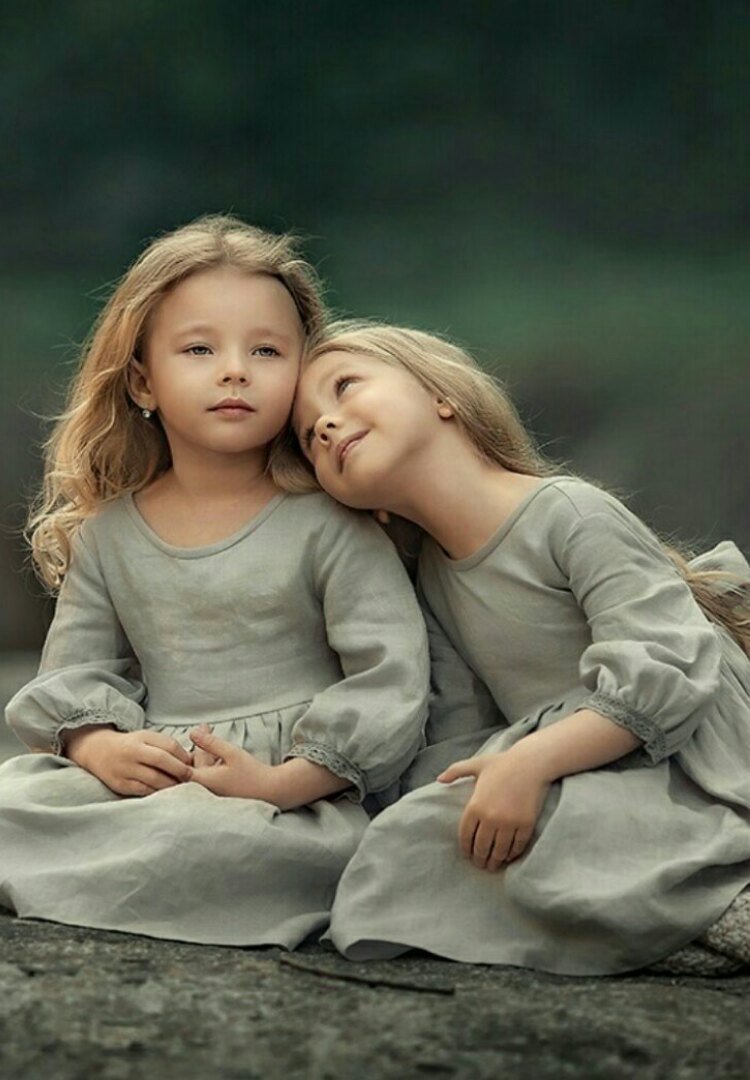 Подружки акварель