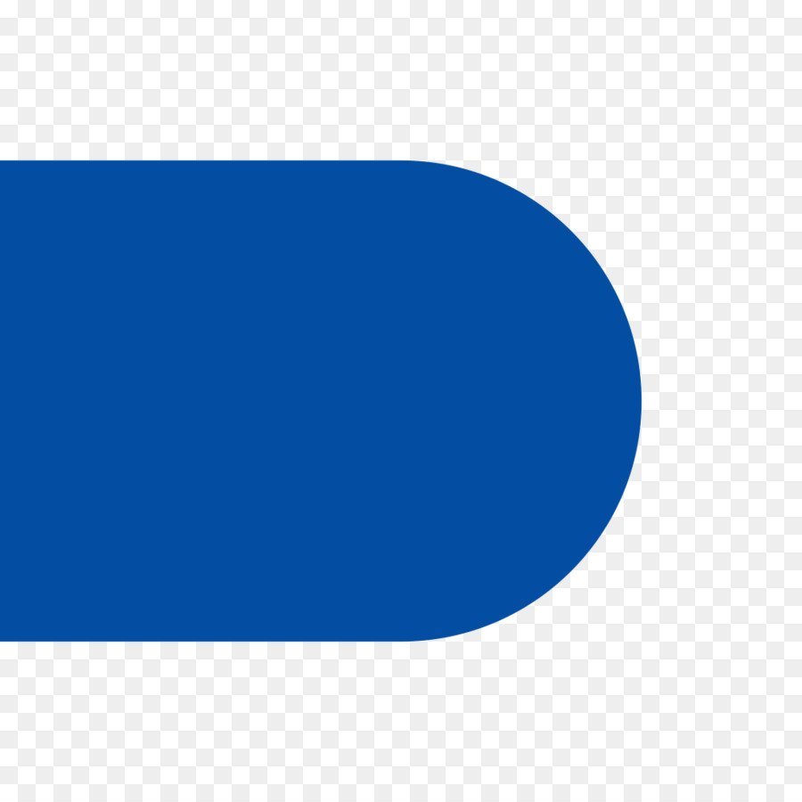 Овал голубой