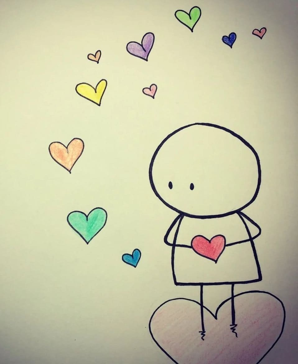 Рисунок любимому