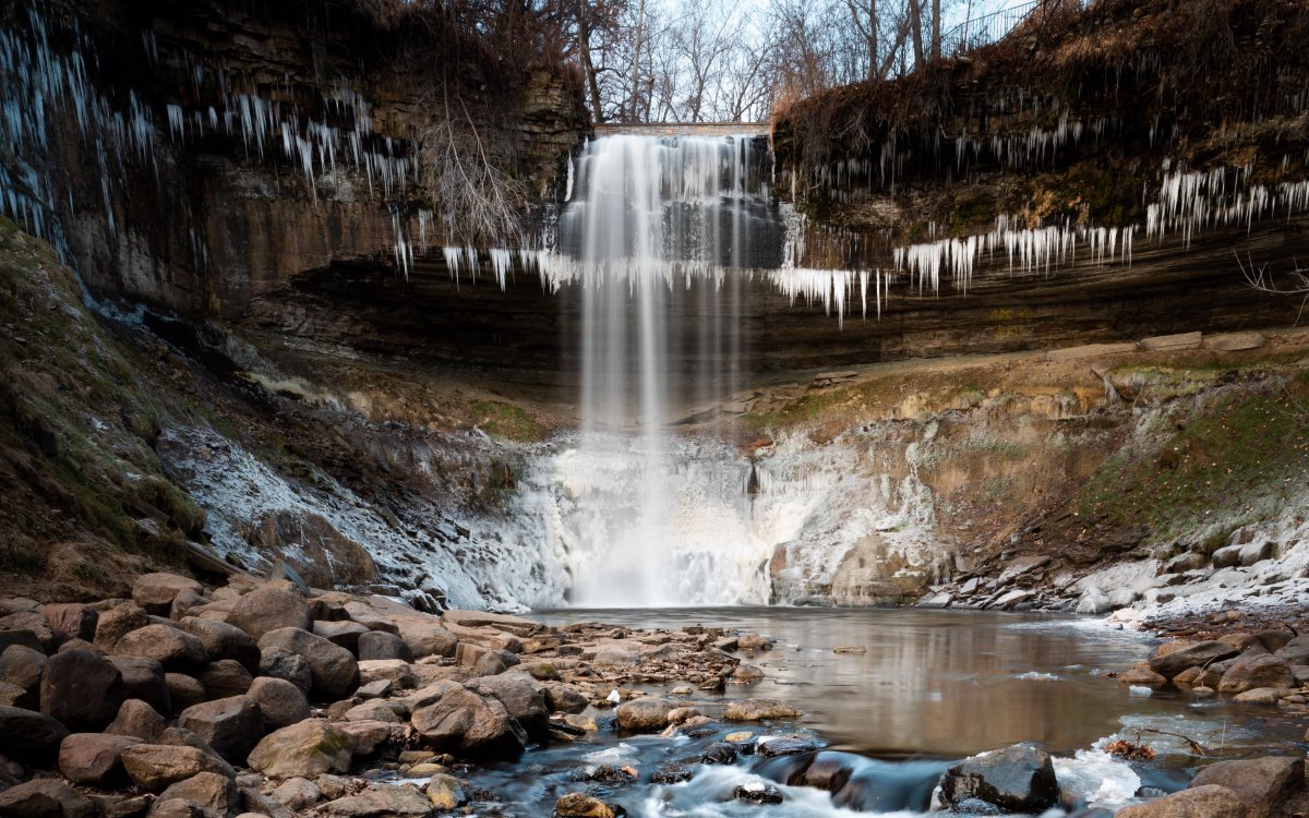 Водопад в Японии