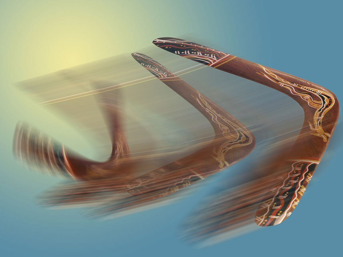 Бумеранг логотип