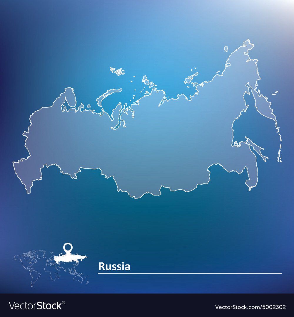 Объемная карта России