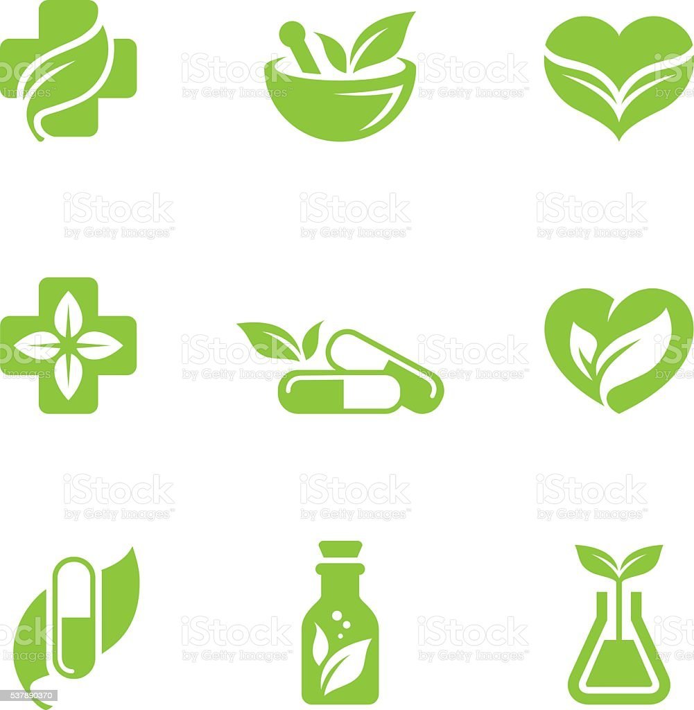 Логотип лекарственные травы