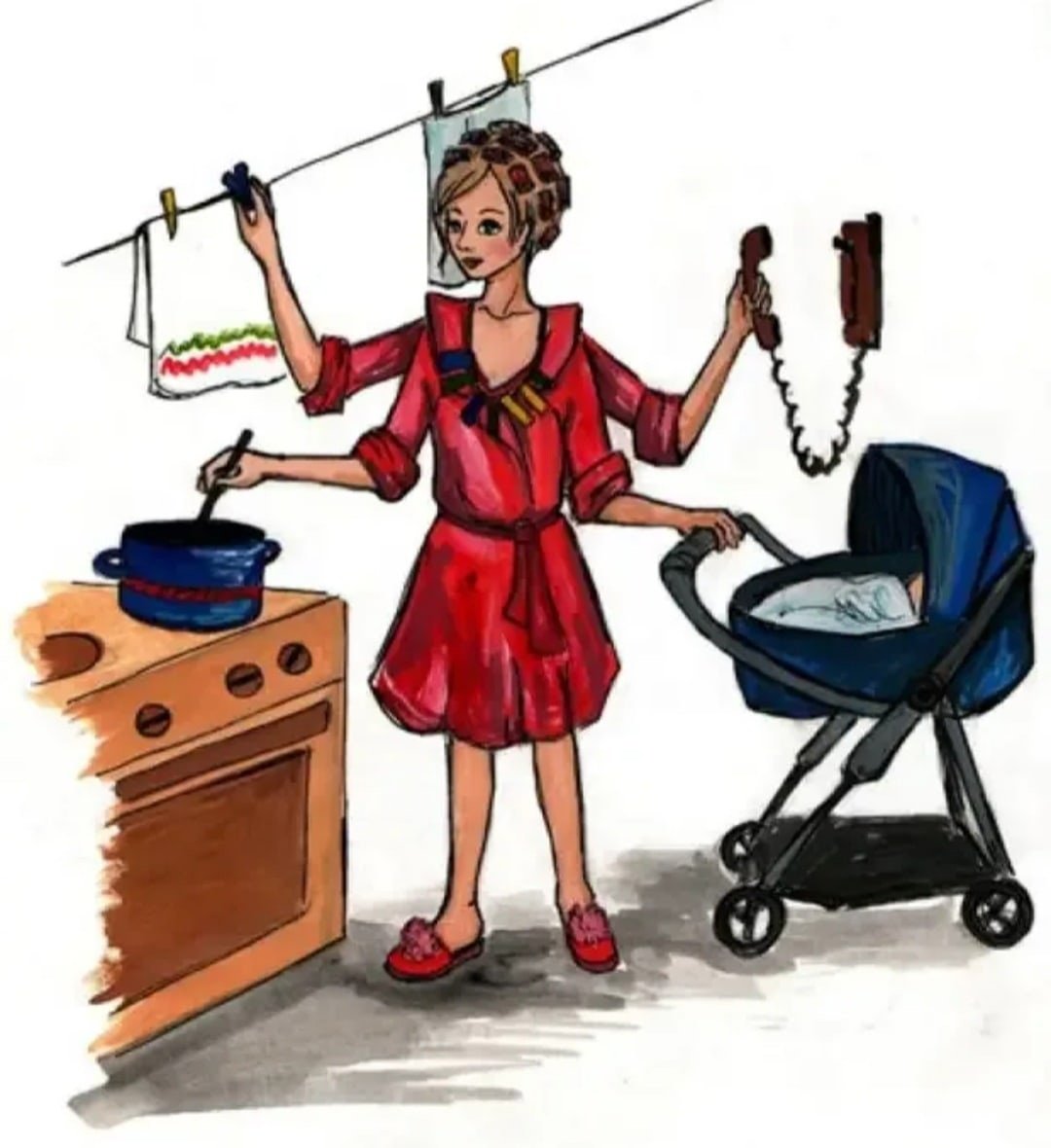 Мамины помощники картинки