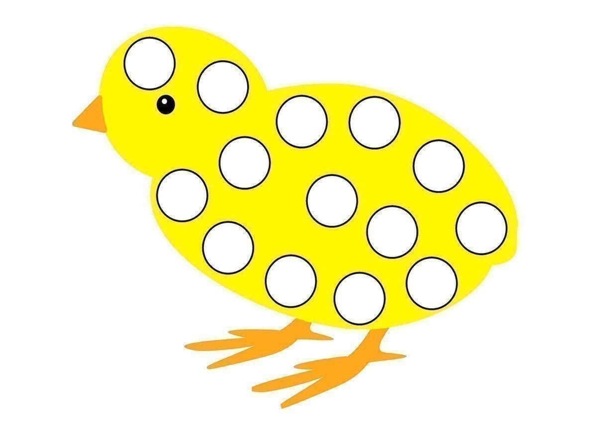 Шаблоны для пальчикового рисования