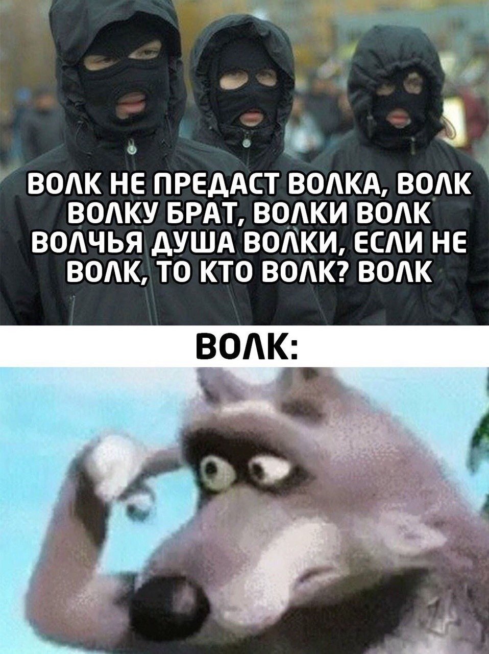 Трусы с волком