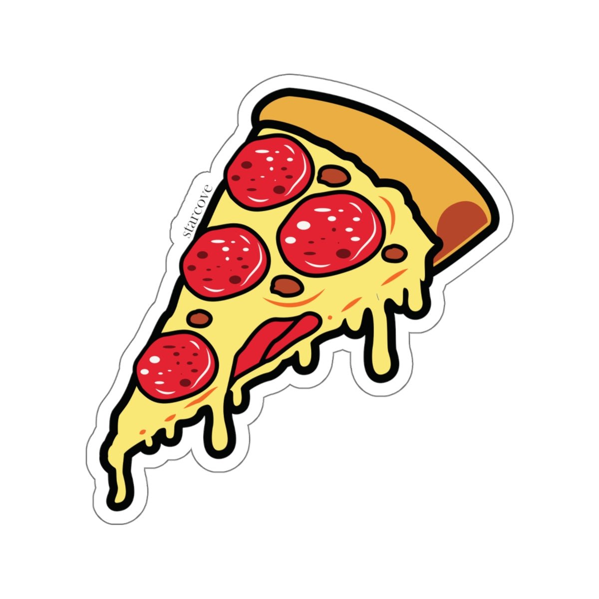 Нарисовать кусочек пиццы