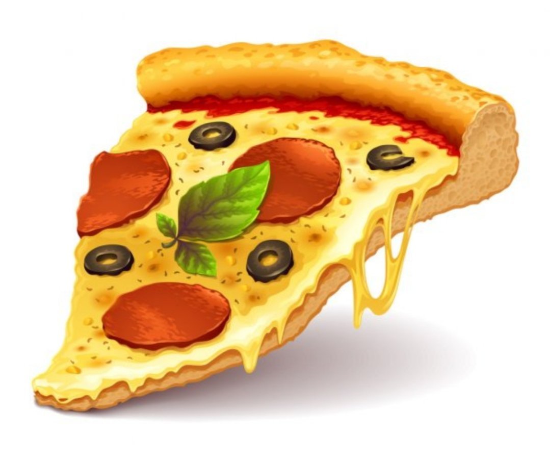 Кусок пиццы illustration