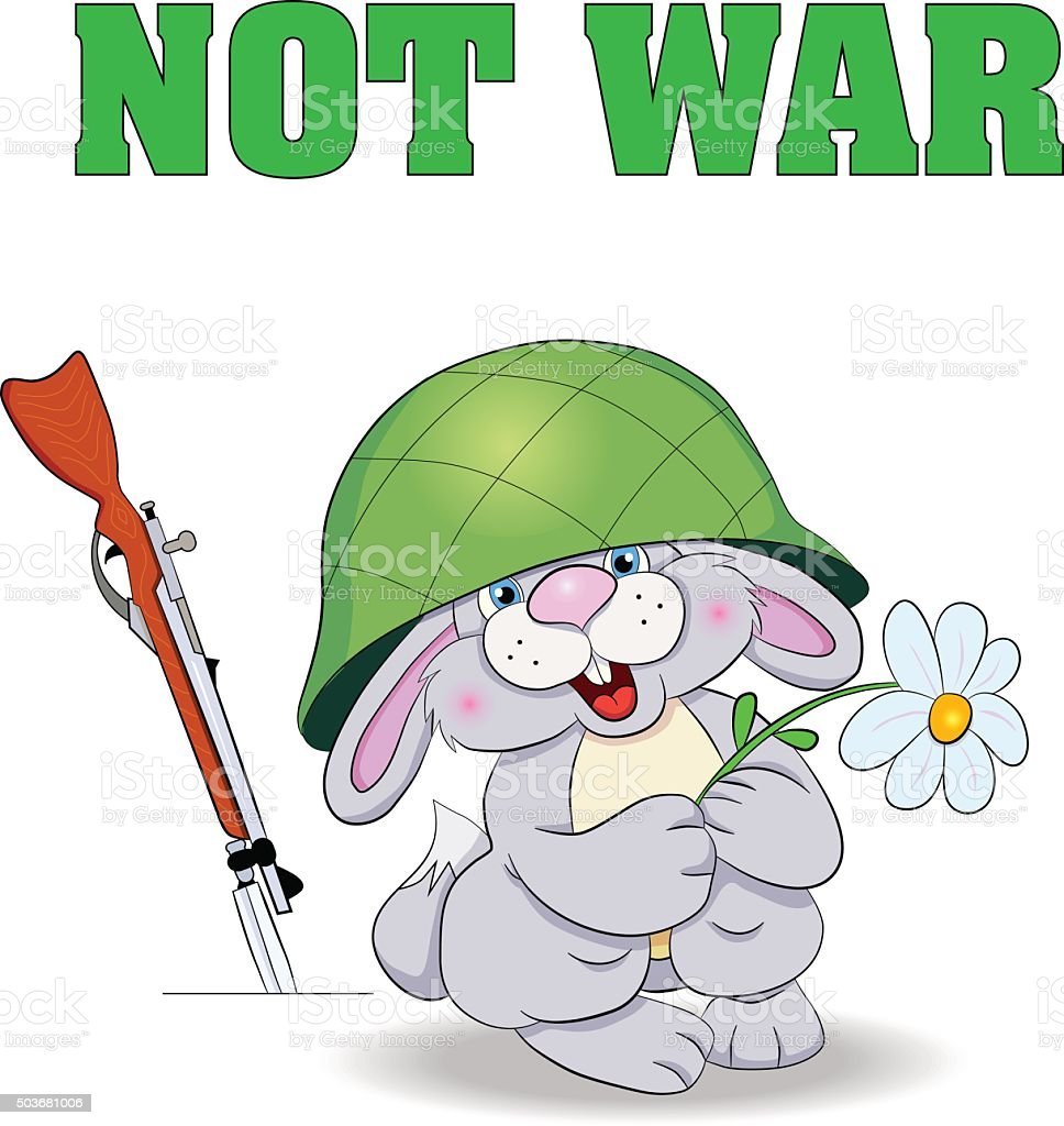 Заяц в каске