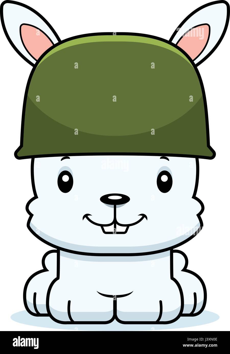 Кролик солдат