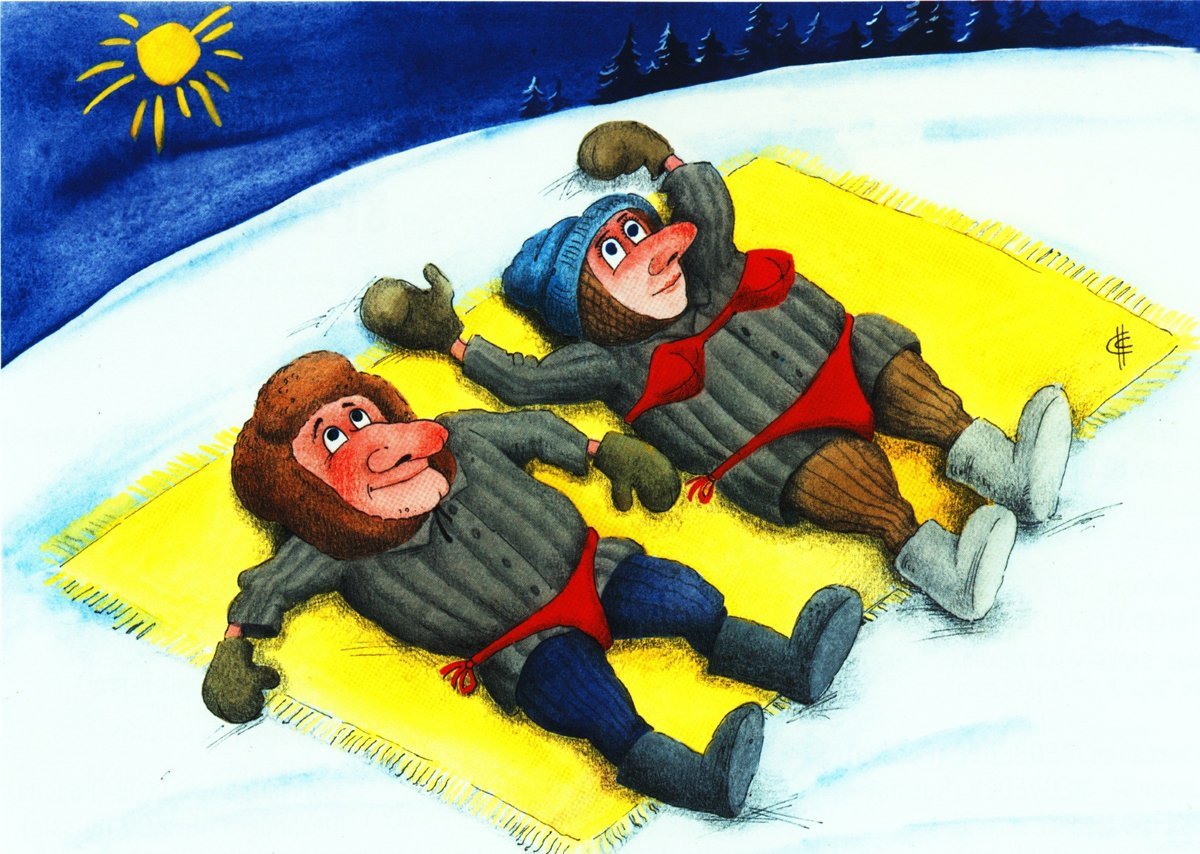 Анекдоты про Холодное лето