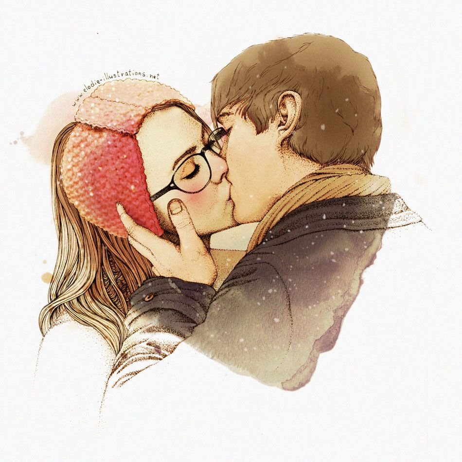 Красивые мультяшные пары